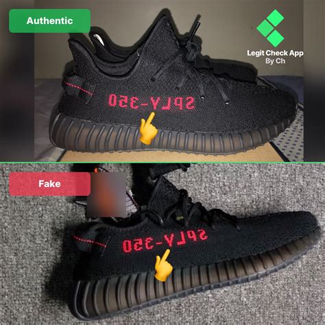 adidas yeezy boost 350 v2 real vs fake|Yeezy 350 v2 bred stockx.